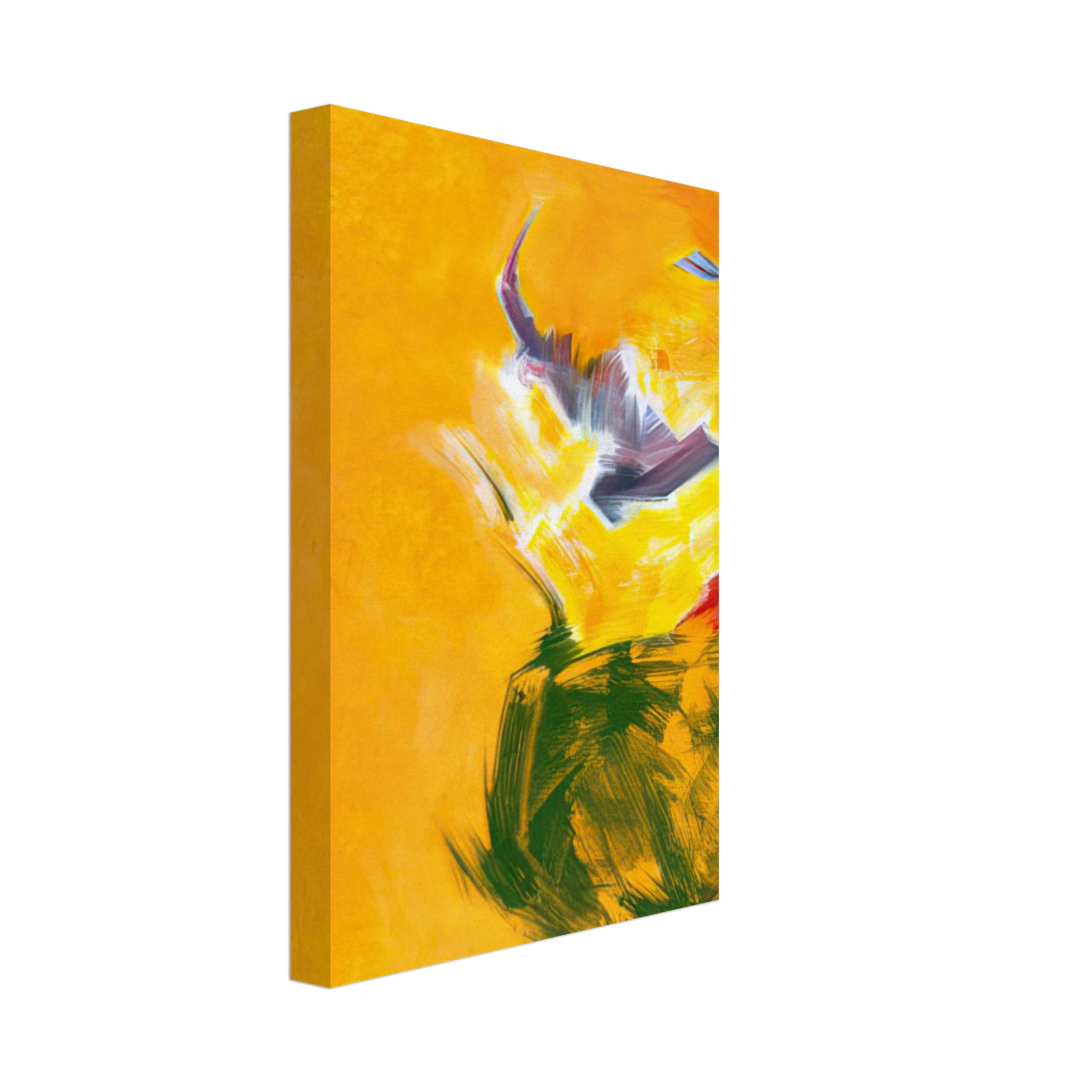 Hassel Smith - Untitled - 1987 Canvas - 40x60 cm / 16x24 inches-canvas