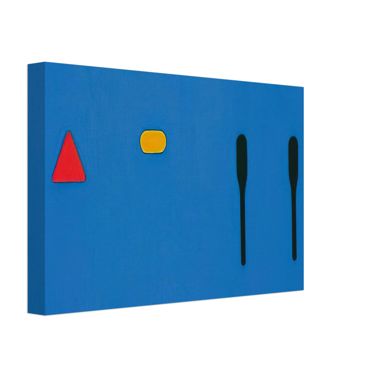 Ron Gorchov - Untitled - 1968 Canvas - 40x60 cm / 16x24 inches-canvas