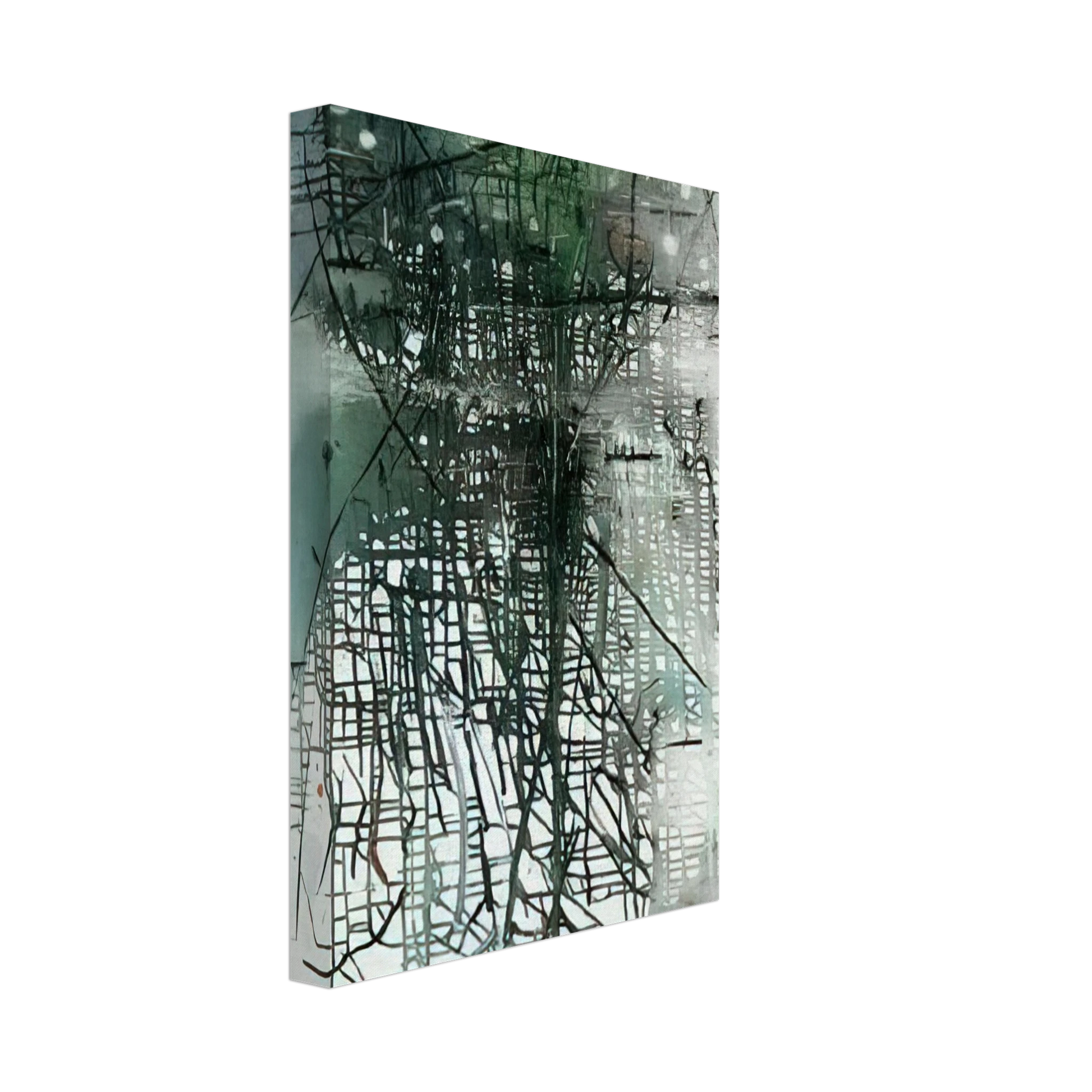 Wols - Composition - Art Informel Canvas - 40x60 cm / 16x24 inches-canvas