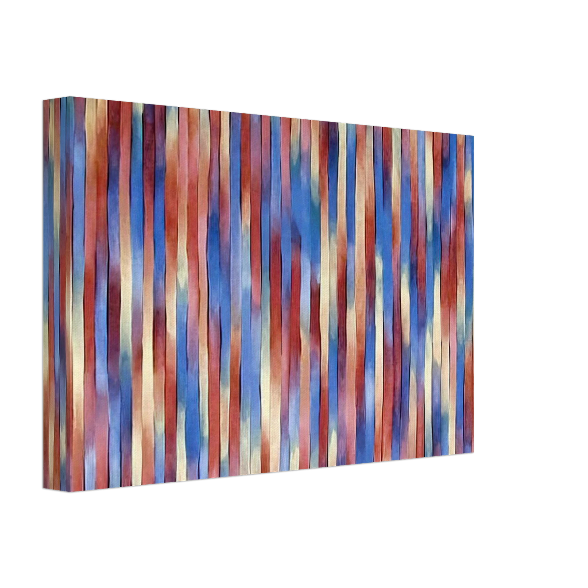 Gene Davis - Banjo - 1981 Canvas - 40x60 cm / 16x24 inches-canvas