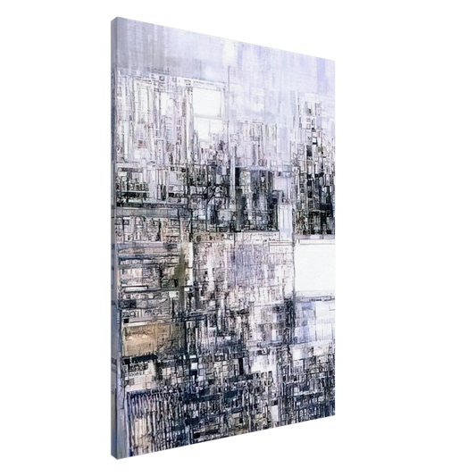 Maria Helena Vieira da Silva - New Amsterdam II - 1970 Canvas - 20x30 cm / 8x12 inches-canvas