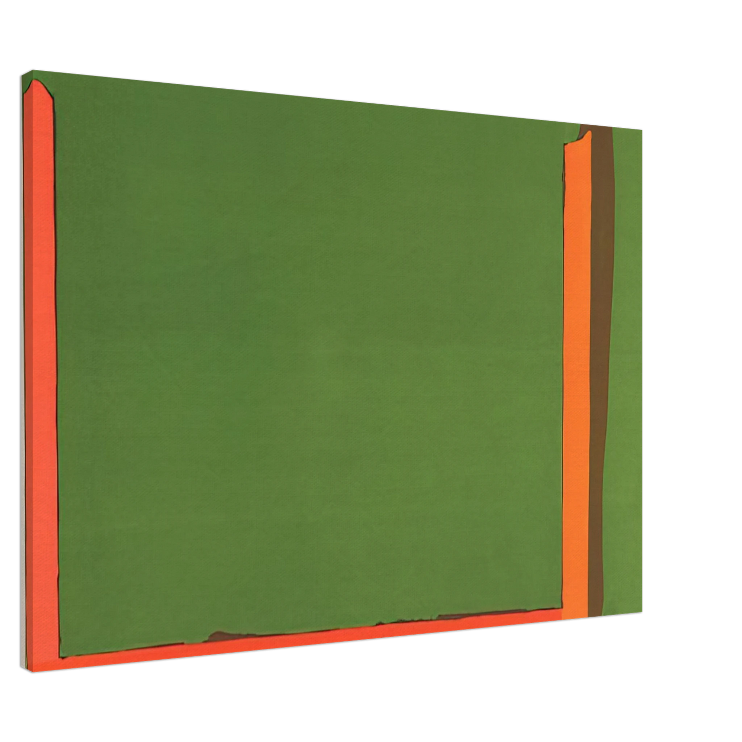 John Hoyland - Untitled Litograph - Color Field Painting Canvas - 20x30 cm / 8x12 inches-canvas