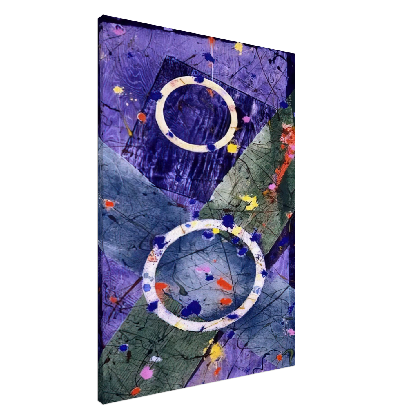 Sam Francis - Decent Canvas - 20x30 cm / 8x12 inches-canvas