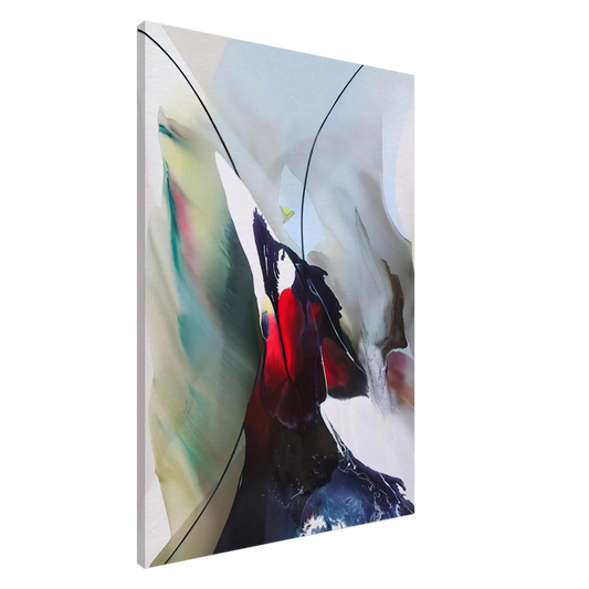 Paul Jenkins - Phenomena Tarot Over - 1970 Canvas - 20x30 cm / 8x12 inches-canvas