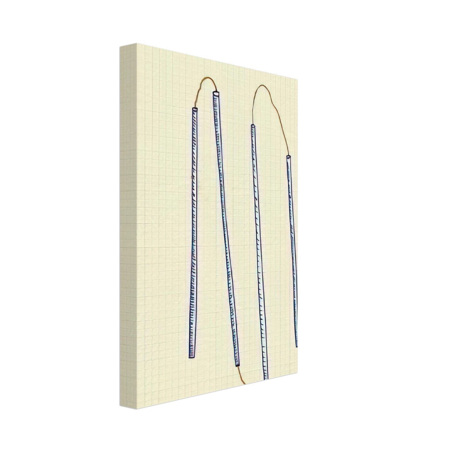 Sigmar Polke - UNTITLED 1969 Canvas - 70x100 cm / 28x40 inches-canvas