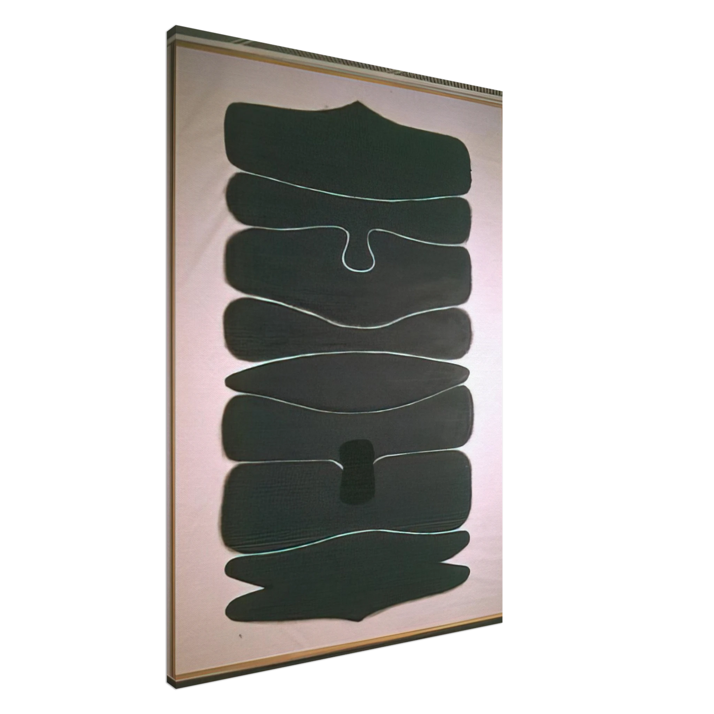 Victor Pasmore - APPOLLO 1 ASCENDING DEVELOPMENT 1969 Canvas - 20x30 cm / 8x12 inches-canvas