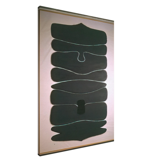 Victor Pasmore - APPOLLO 1 ASCENDING DEVELOPMENT 1969 Canvas - 20x30 cm / 8x12 inches-canvas