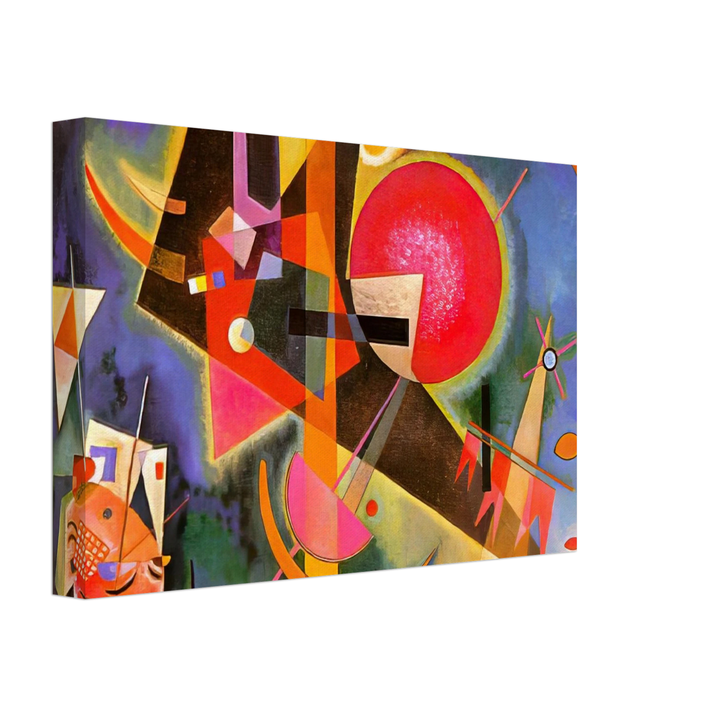 Wassily Kandinsky - IN BLUE 1925 Canvas - 40x60 cm / 16x24 inches-canvas