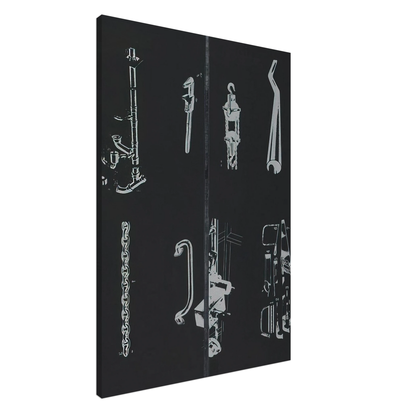 Jim Dine - TOOL BOX 1 1966 Canvas - 20x30 cm / 8x12 inches-canvas