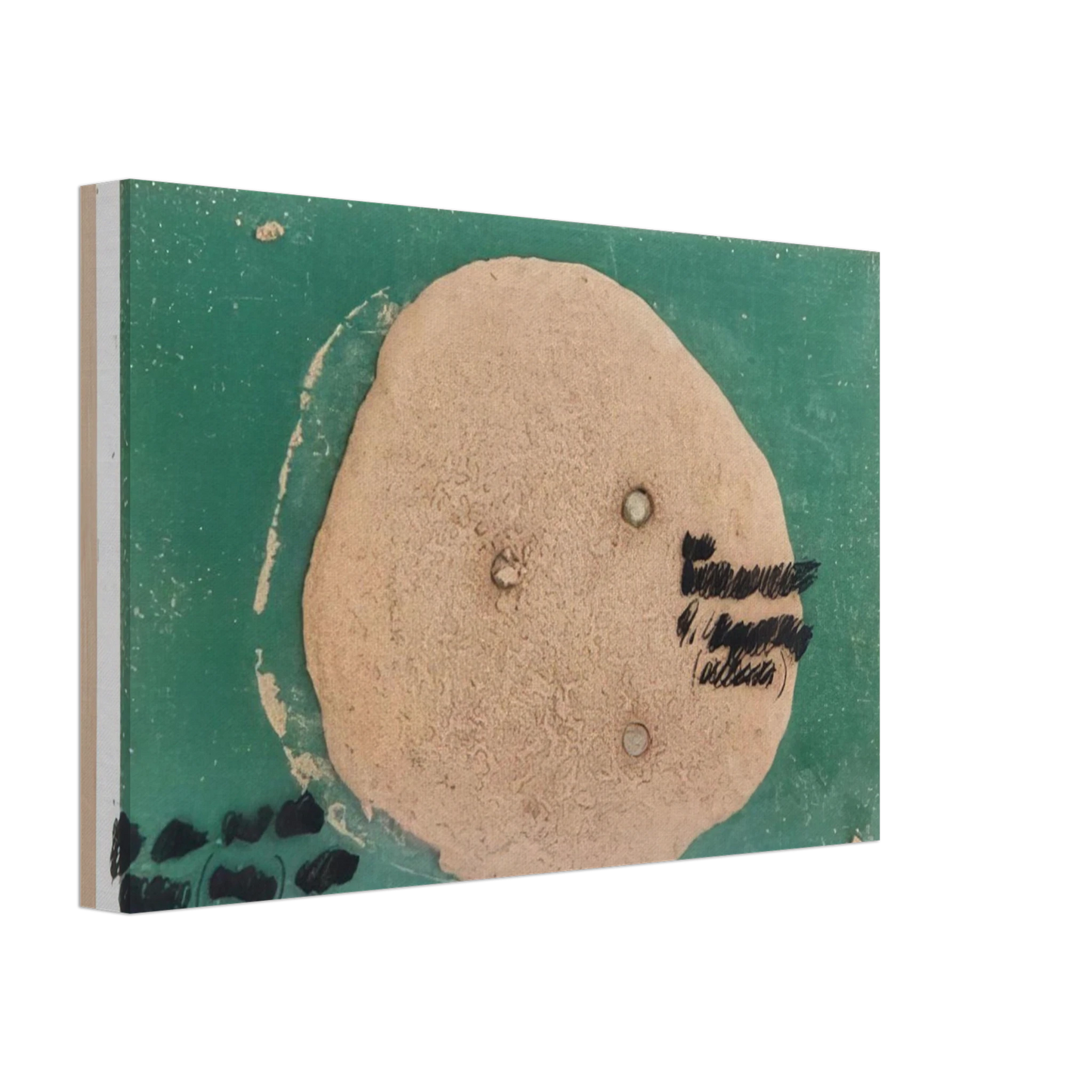 Dieter Roth - Self Portrait D.111 - 1969 Canvas - 70x100 cm / 28x40 inches-canvas