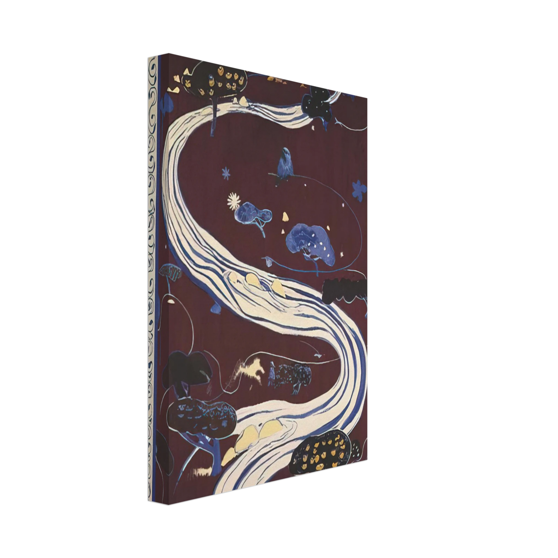 Brett Whiteley - The River - figurative Canvas - 70x100 cm / 28x40 inches-canvas