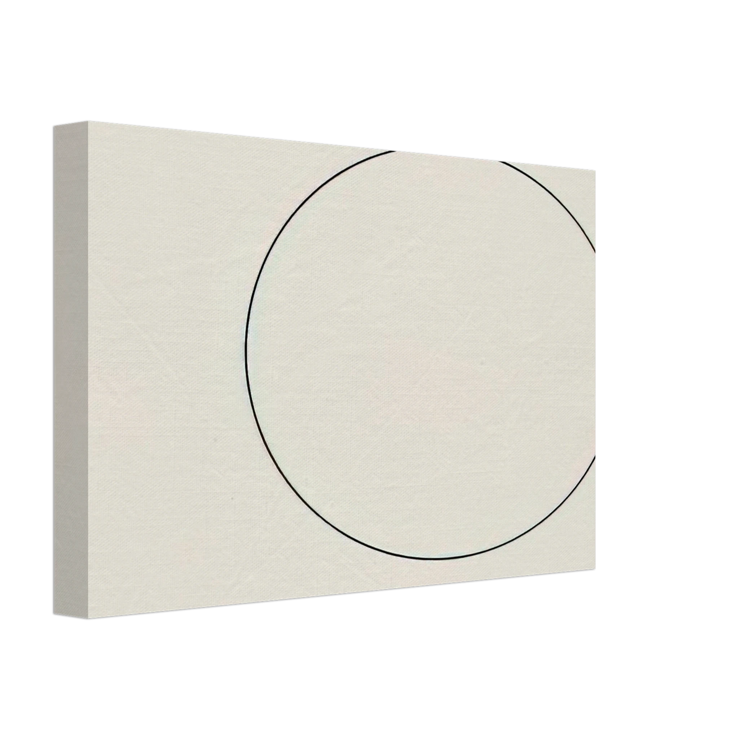 Ellsworth Kelly - Circle Line Canvas - 70x100 cm / 28x40 inches-canvas