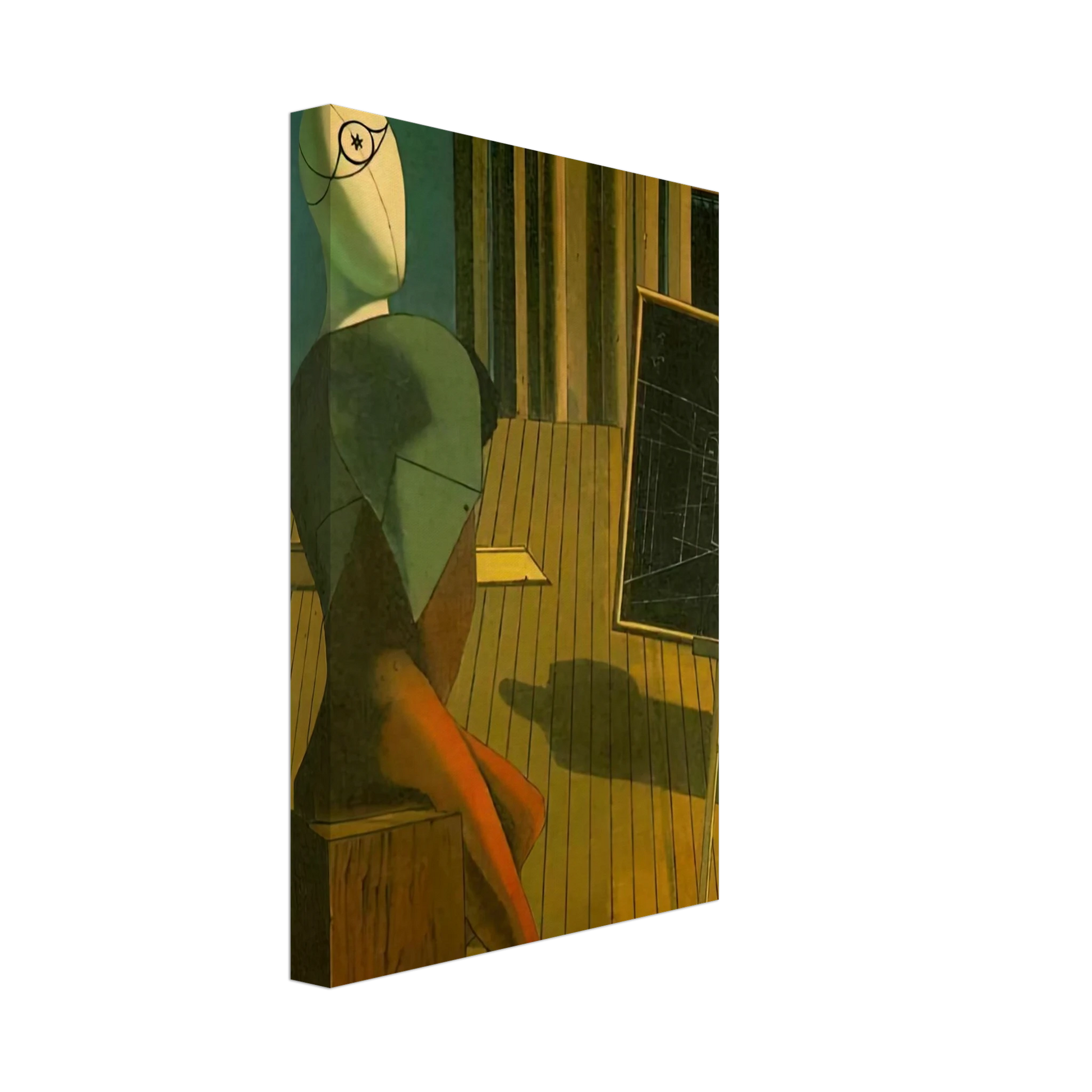 Giorgio de Chirico - THE PROFIT 1915 Canvas - 40x60 cm / 16x24 inches-canvas