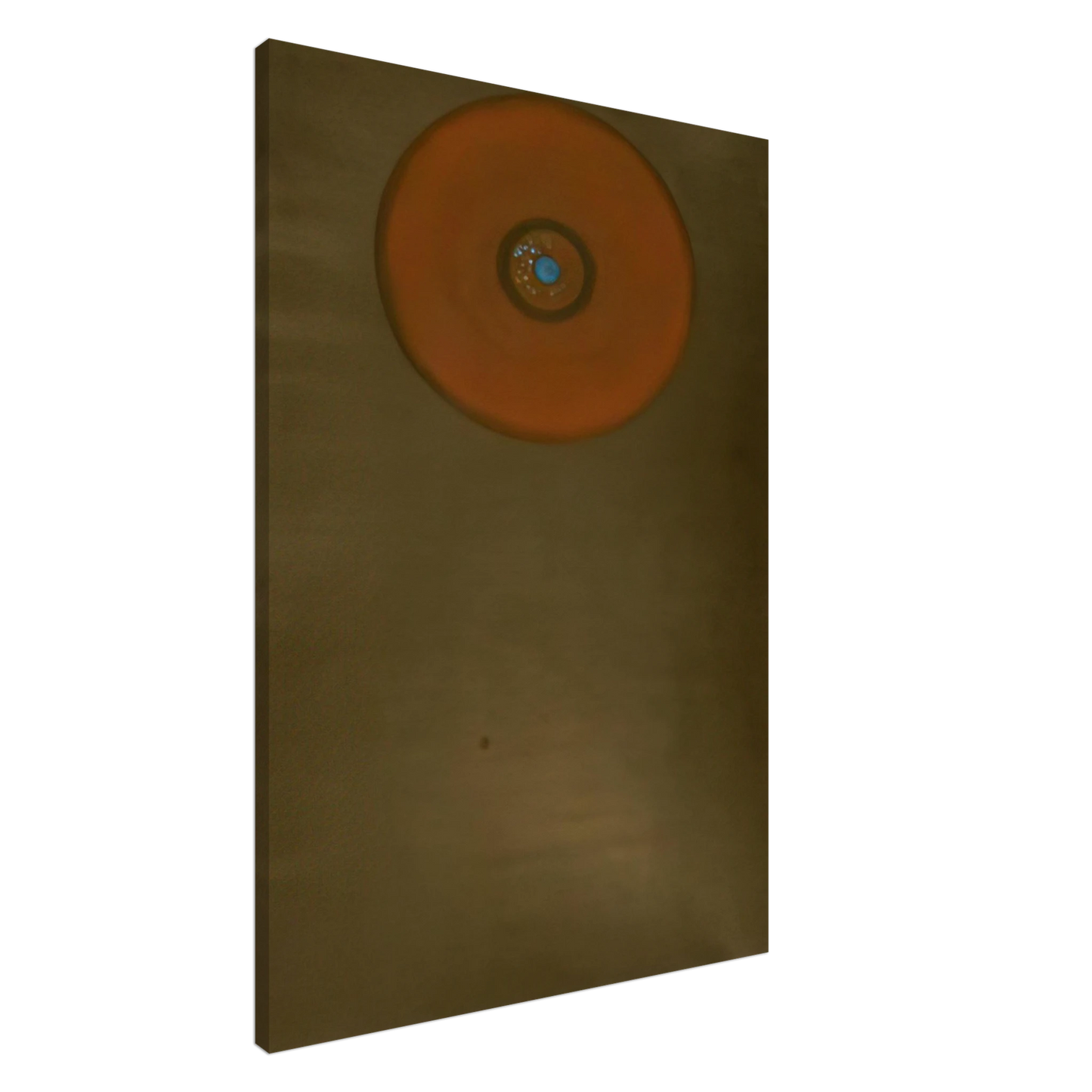 Hiroyuki Tajima - Gathering of Circles - 1964 Canvas - 20x30 cm / 8x12 inches-canvas