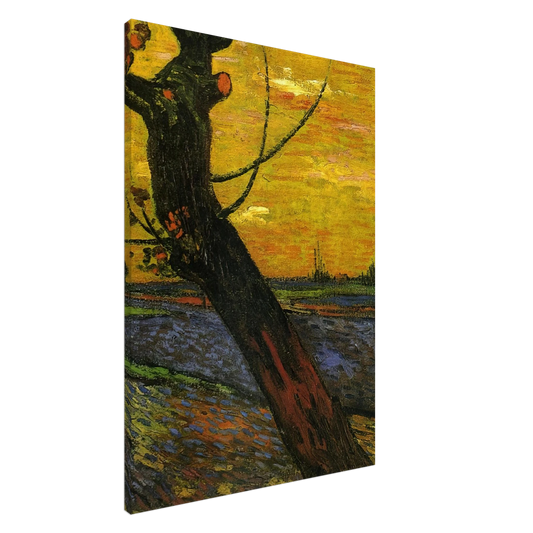 Vincent van Gogh - Sower with Setting Sun Canvas - 20x30 cm / 8x12 inches-canvas