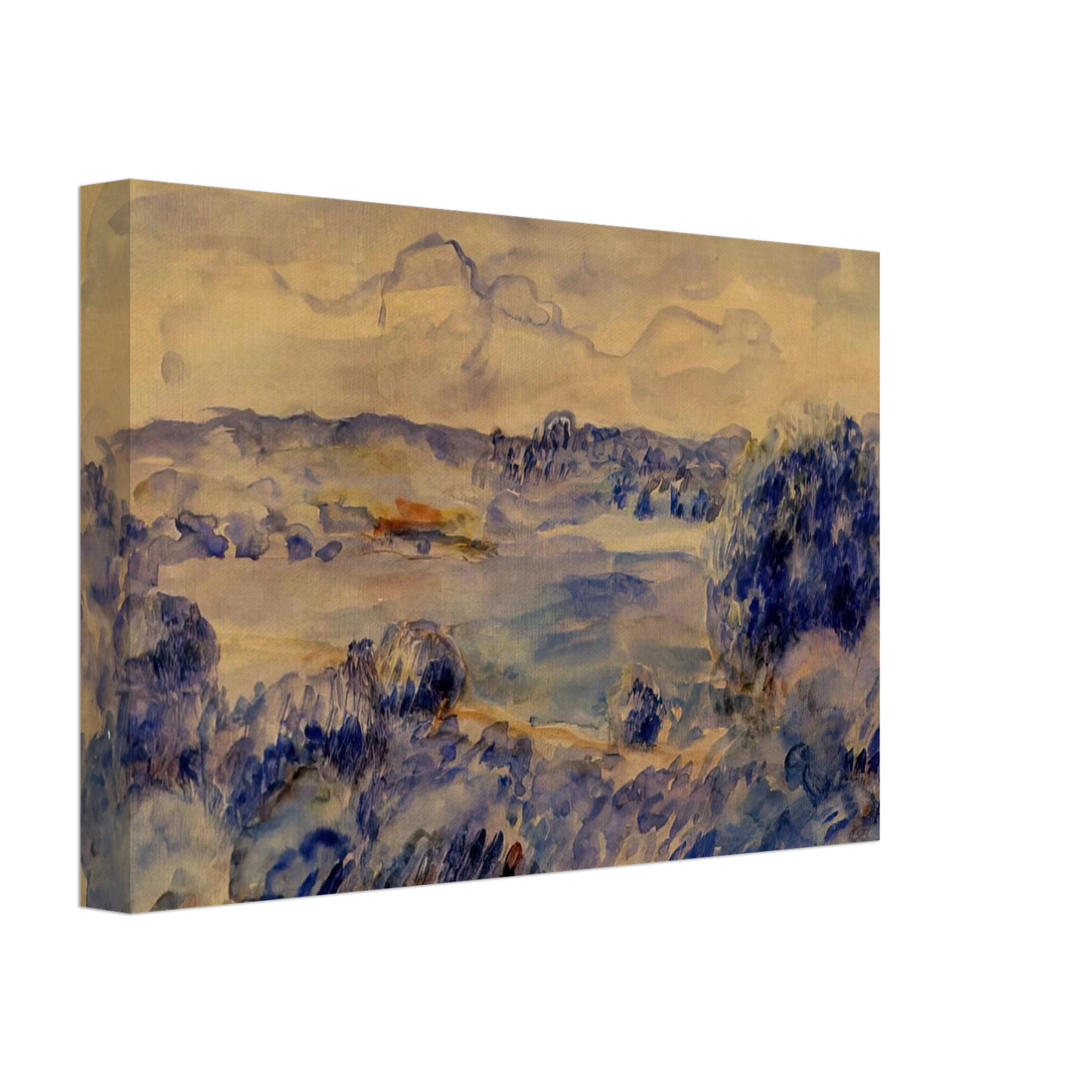 Pierre-Auguste Renoir - Guernsey Landscape Canvas - 70x100 cm / 28x40 inches-canvas