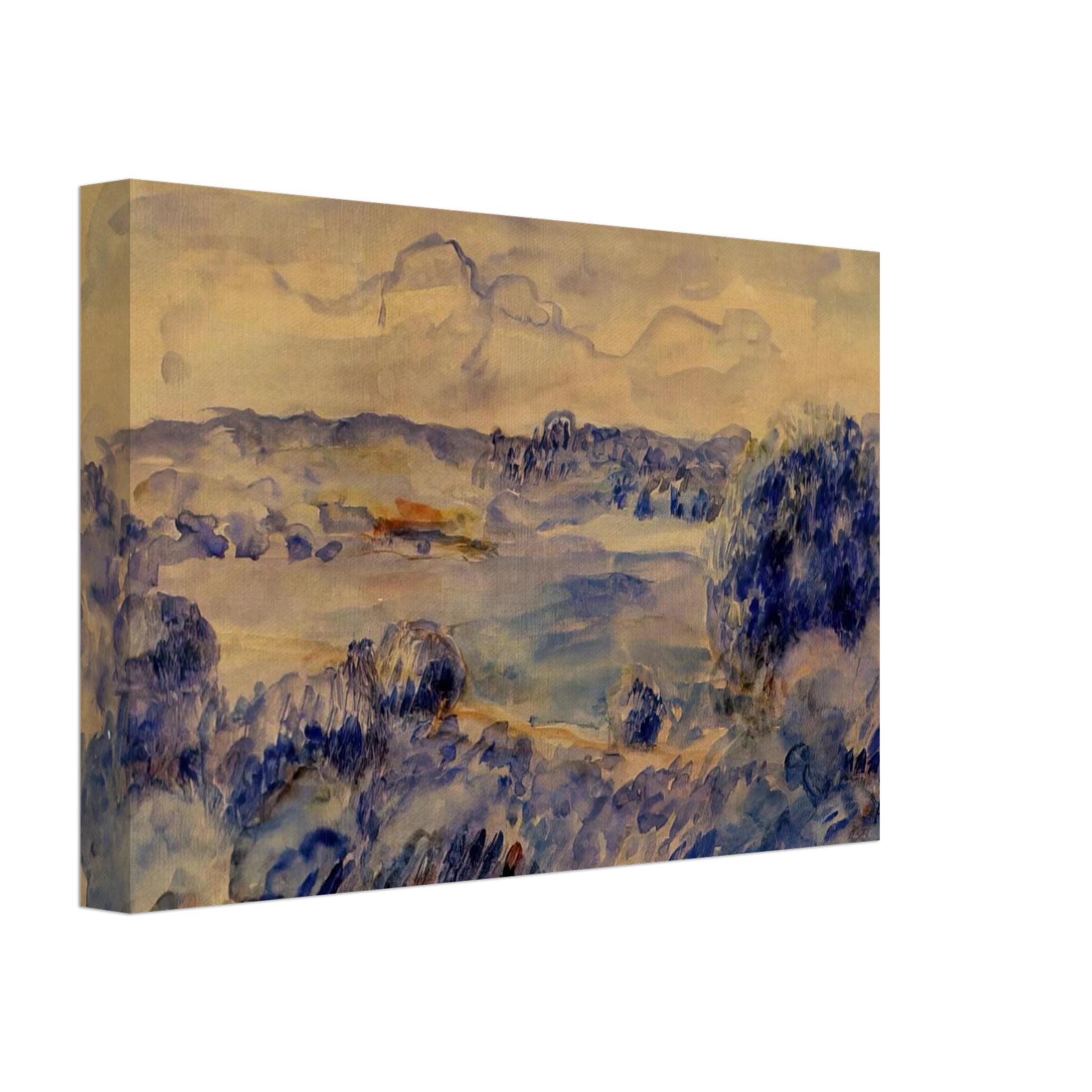 Pierre-Auguste Renoir - Guernsey Landscape Canvas - 70x100 cm / 28x40 inches-canvas