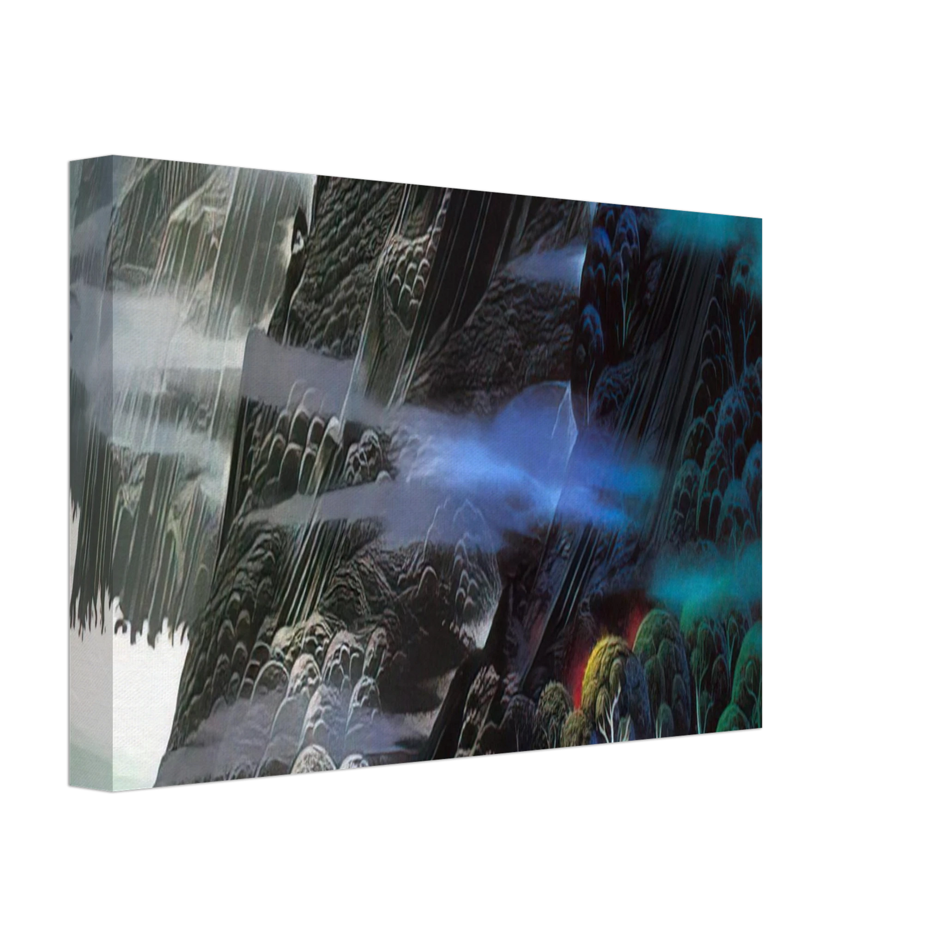 Eyvind Earle - Emerald Coast Canvas - 70x100 cm / 28x40 inches-canvas