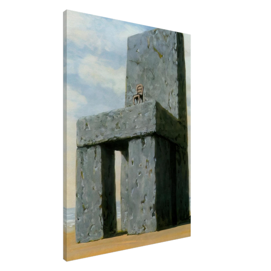Rene Magritte - THE LEGEND OF THE CENTURIES 1950 Canvas - 20x30 cm / 8x12 inches-canvas