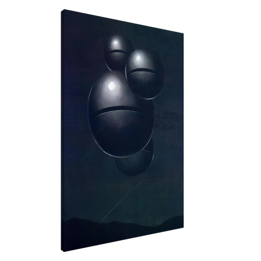Rene Magritte - THE VOICE OF SPACE 1928 1 Canvas - 20x30 cm / 8x12 inches-canvas