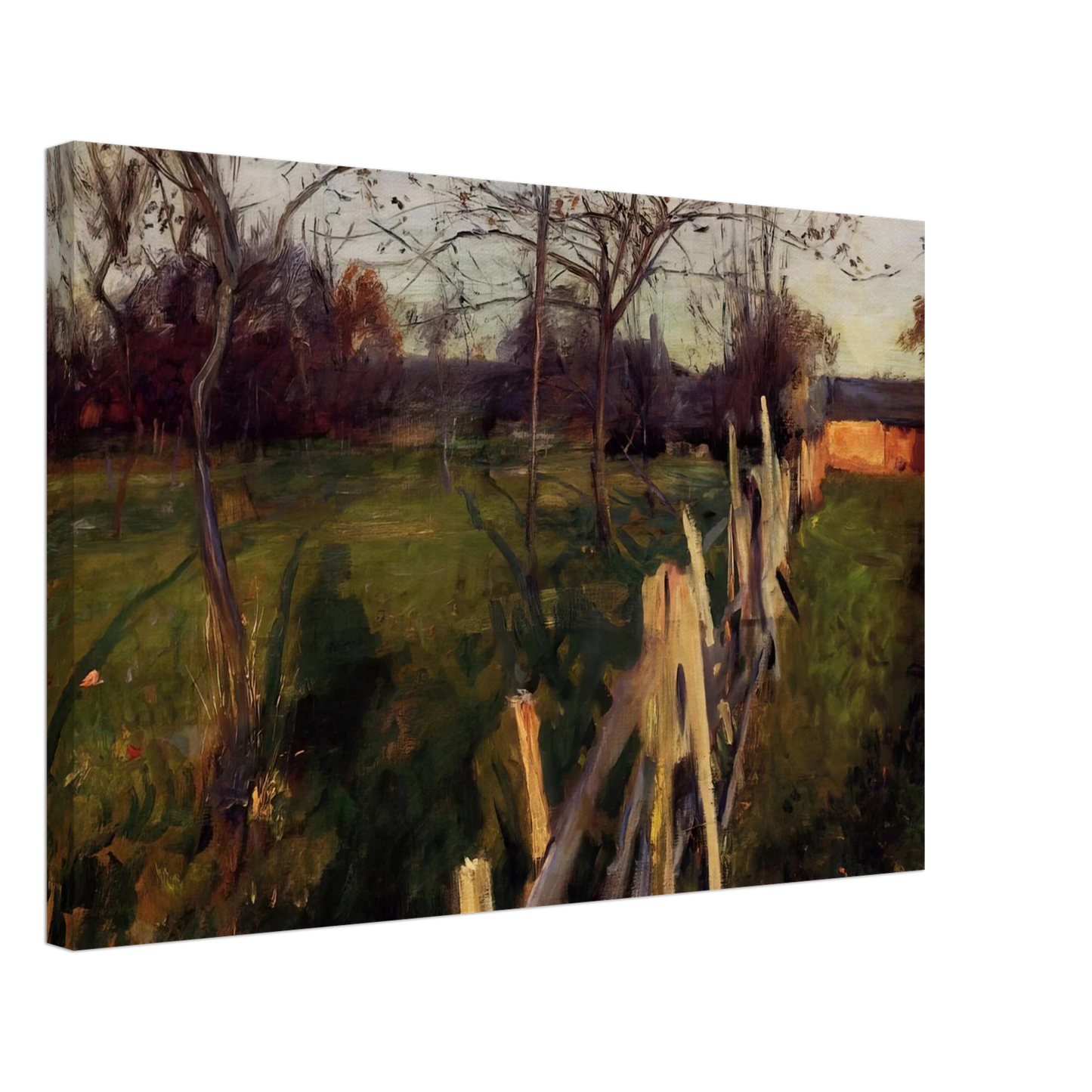 John Singer Sargent - Home Fields Canvas - 40x60 cm / 16x24 inches-canvas