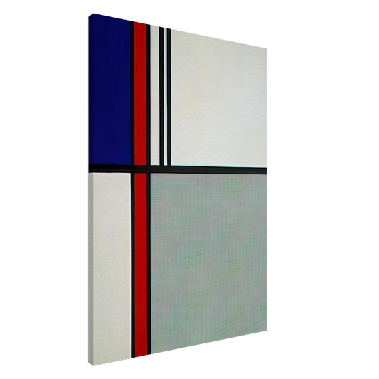 Roy Lichtenstein - NONOBJECTIVE II 1964 Canvas - 20x30 cm / 8x12 inches-canvas