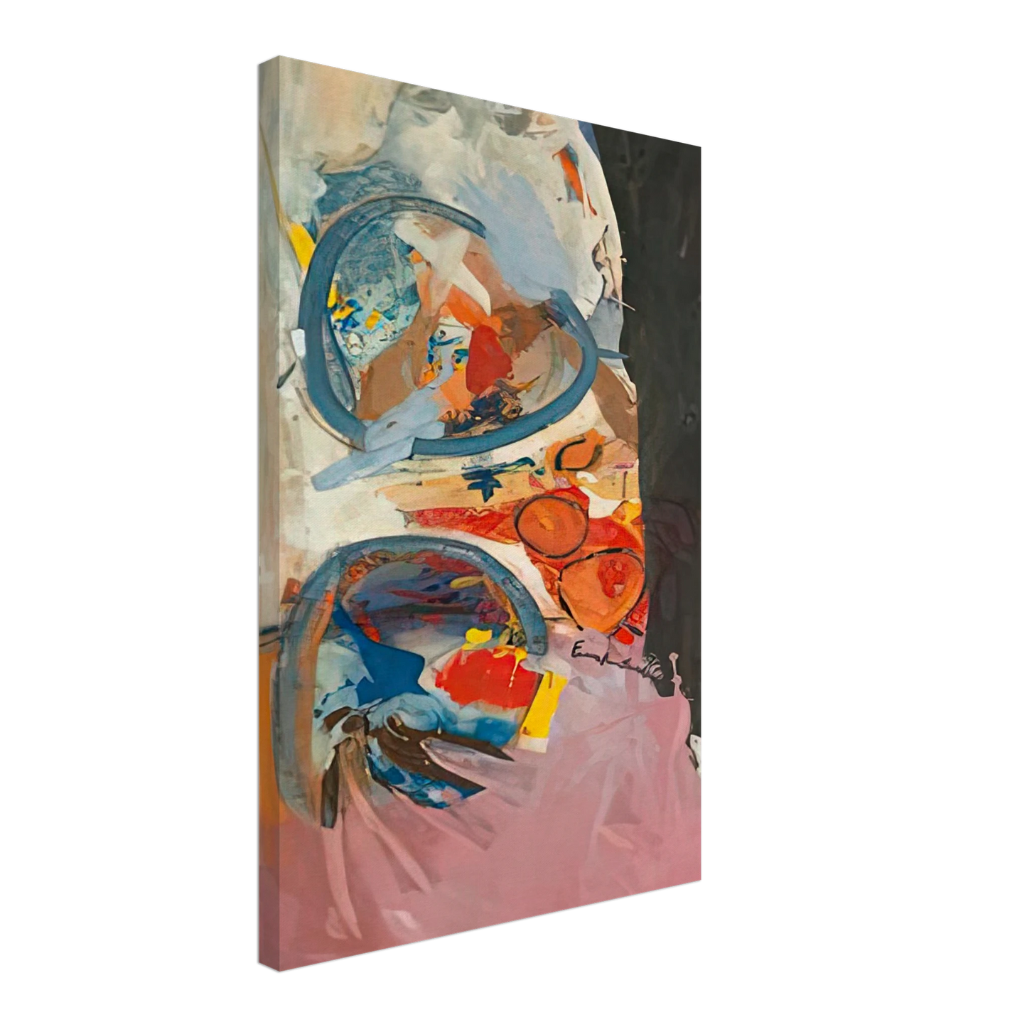 Helen Frankenthaler - Take Off, 1956- Canvas - 40x60 cm / 16x24 inches-canvas