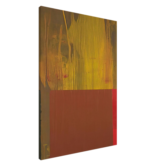 John Hoyland - 25. 4. 69 - 1969 Canvas - 20x30 cm / 8x12 inches-canvas