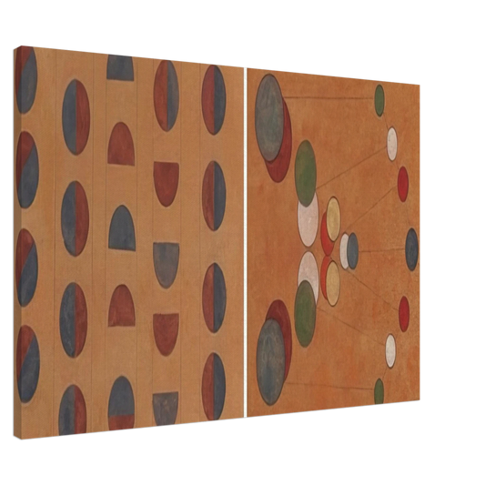 Lolo Soldevilla - Diptych - 1956 1 Canvas - 20x30 cm / 8x12 inches-canvas