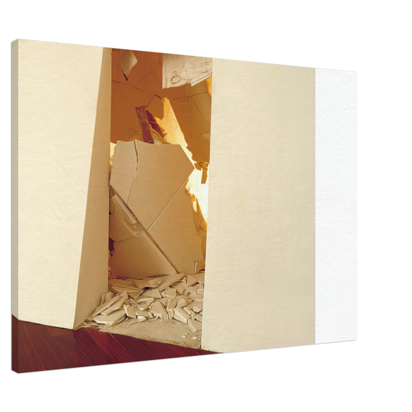 Lygia Pape - New House - 2000 Canvas - 20x30 cm / 8x12 inches-canvas