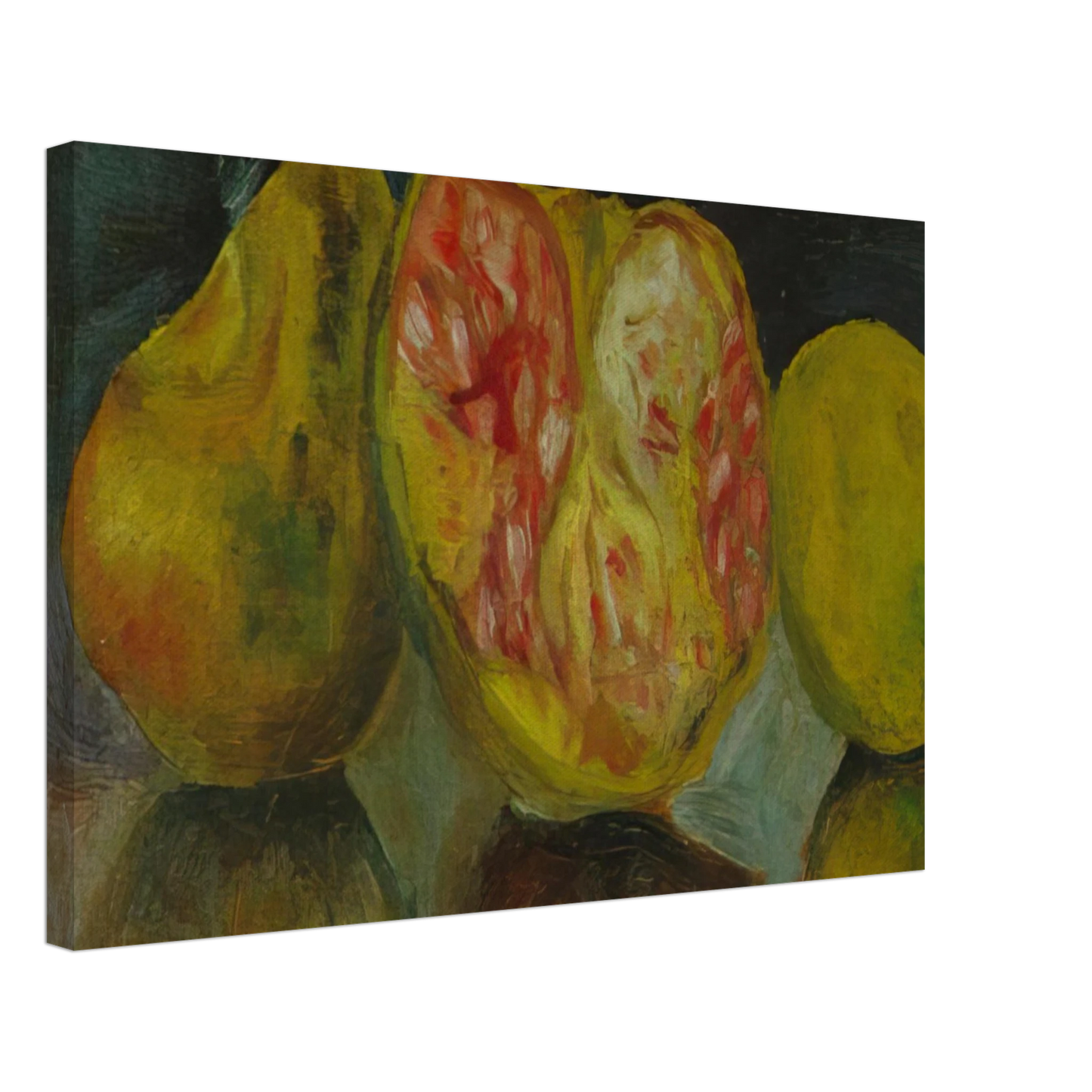 Salvador Dali - STILL LIFE POMEGRANATES Canvas - 70x100 cm / 28x40 inches-canvas