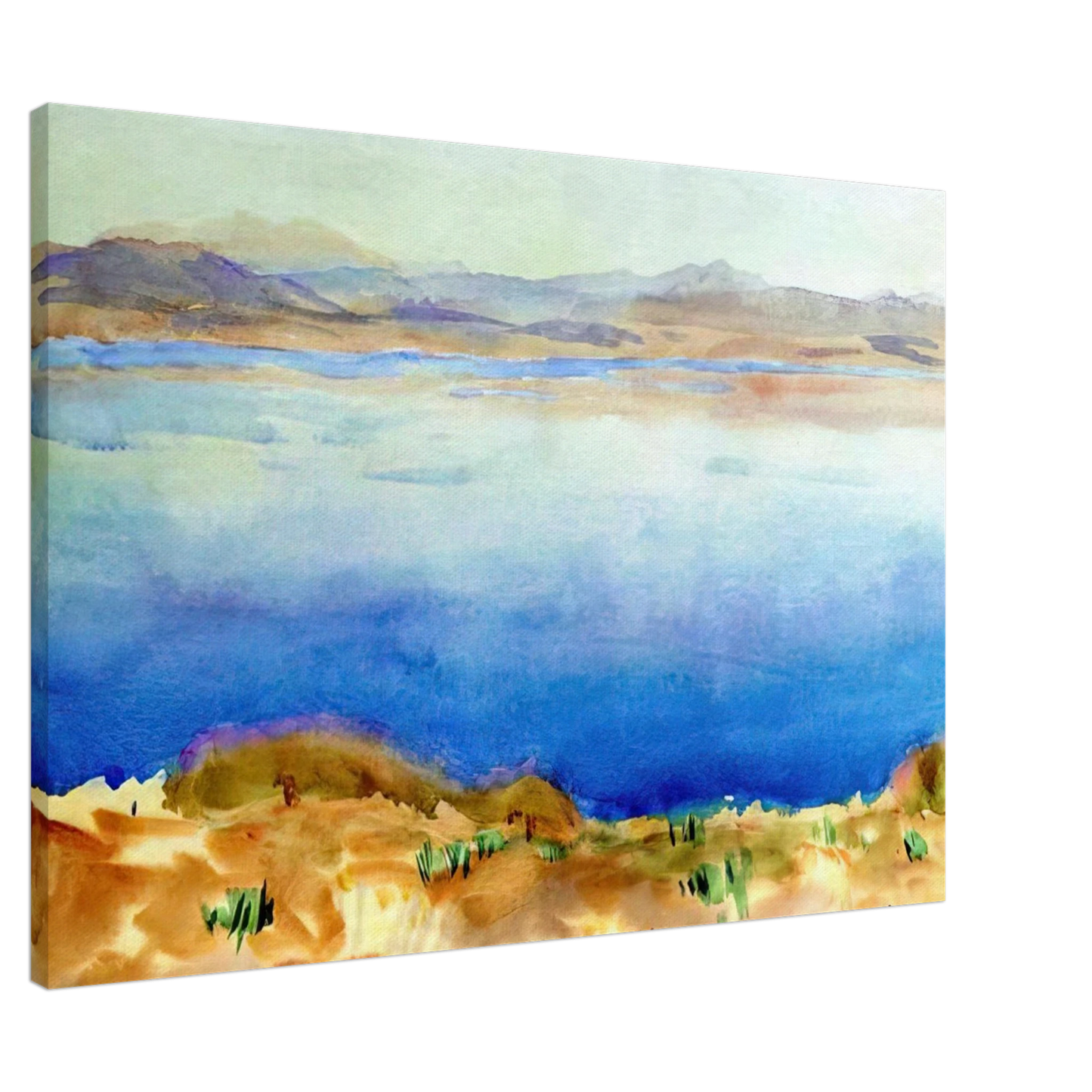 John Singer Sargent - The Lake of Tiberias Canvas - 20x30 cm / 8x12 inches-canvas