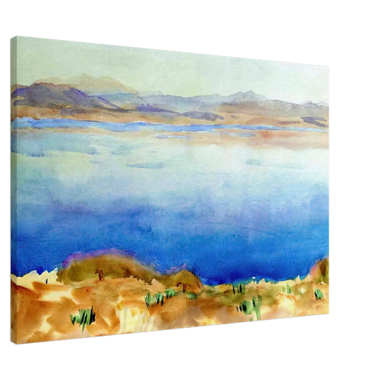 John Singer Sargent - The Lake of Tiberias Canvas - 20x30 cm / 8x12 inches-canvas