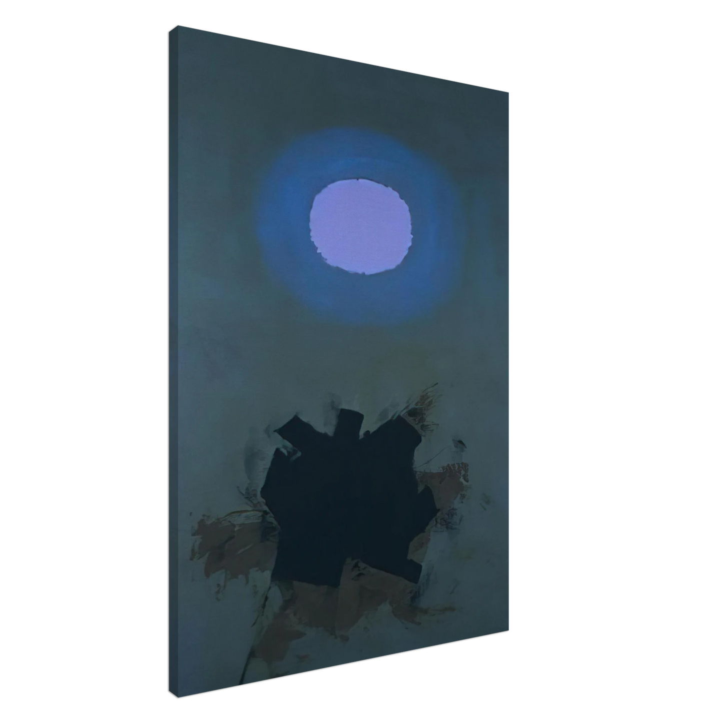 Adolph Gottlieb - Orb - 1964 Canvas - 20x30 cm / 8x12 inches-canvas