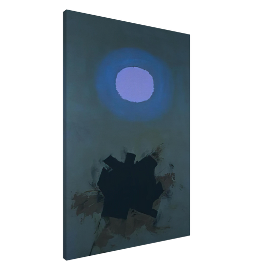 Adolph Gottlieb - Orb - 1964 Canvas - 20x30 cm / 8x12 inches-canvas