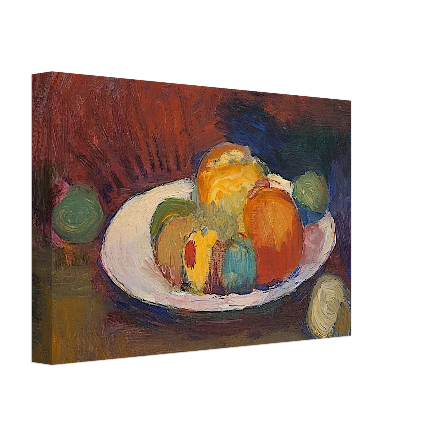 Henri Matisse - ASSIETTE DE FRUITS FRUIT DISH 1902 Canvas - 40x60 cm / 16x24 inches-canvas