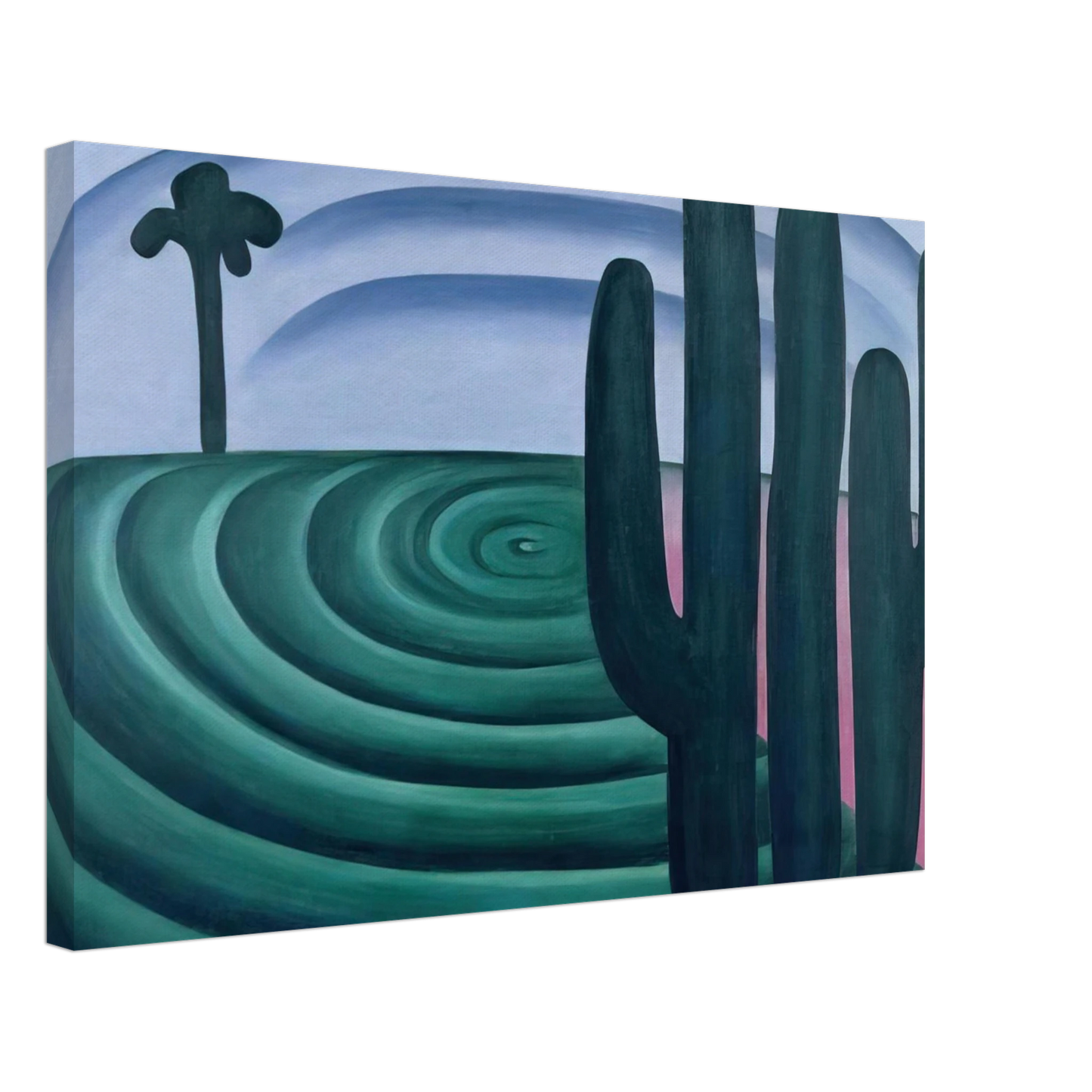 Tarsila do Amaral - Distance Canvas - 70x100 cm / 28x40 inches-canvas