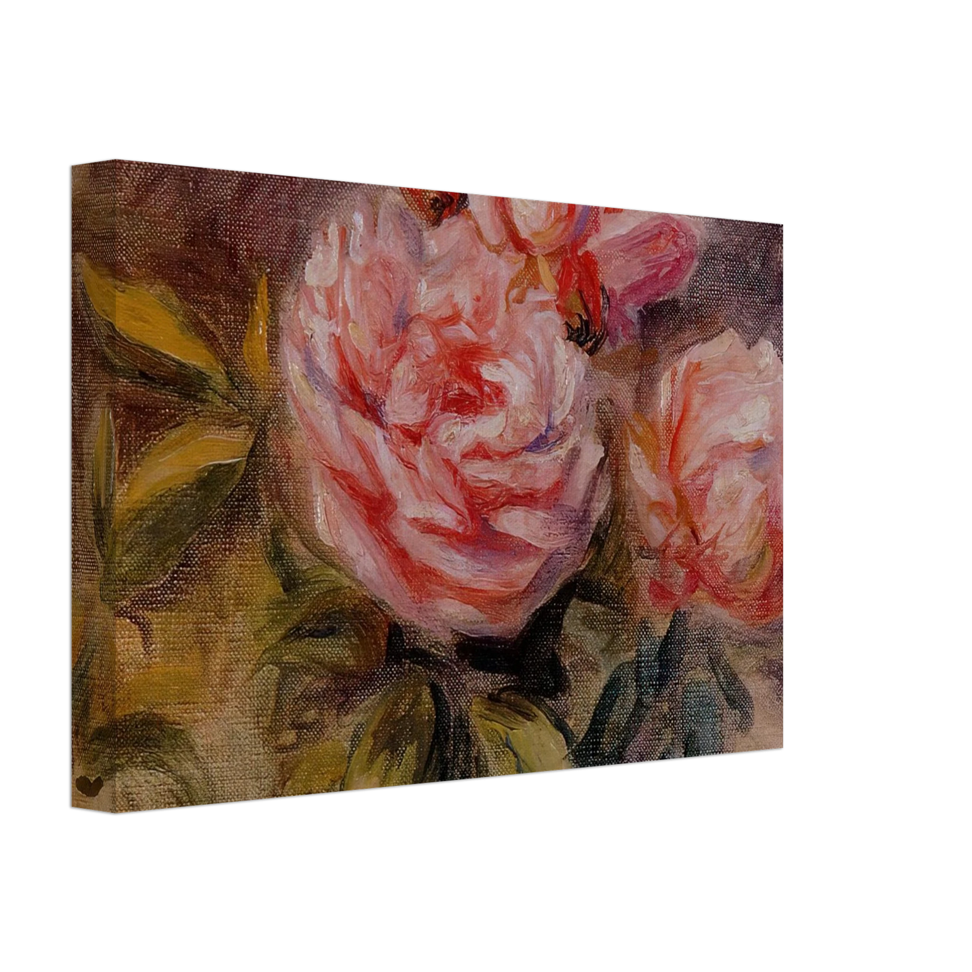 Pierre-Auguste Renoir - Roses Canvas - 40x60 cm / 16x24 inches-canvas