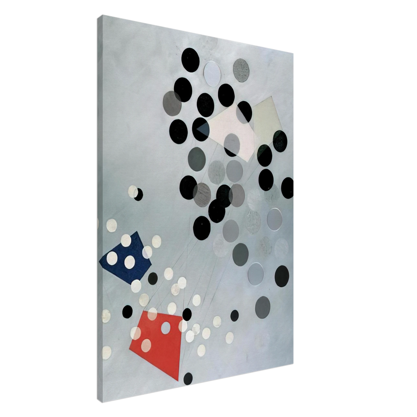 Laszlo Moholy-Nagy - Construction AL6 Canvas - 20x30 cm / 8x12 inches-canvas