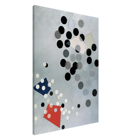 Laszlo Moholy-Nagy - Construction AL6 Canvas - 20x30 cm / 8x12 inches-canvas