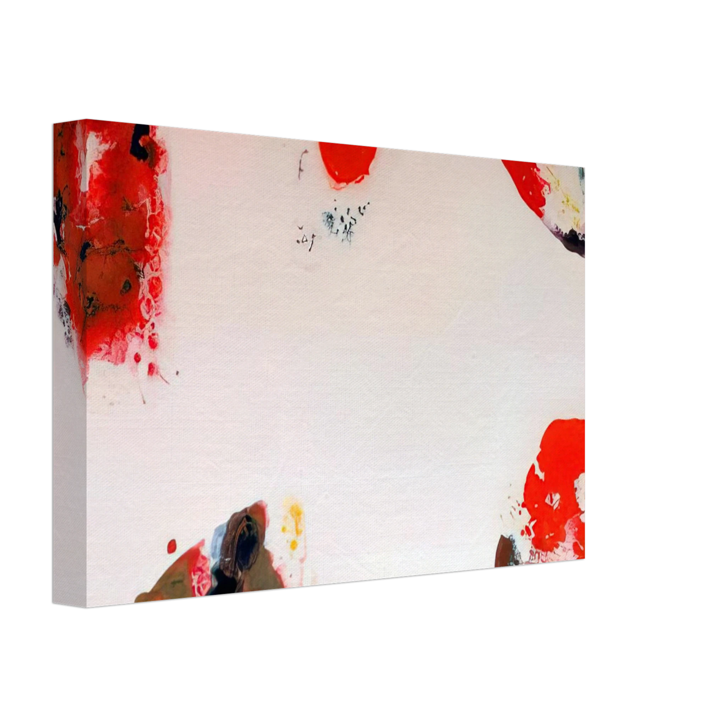 Sam Francis - Berlin Red Canvas - 40x60 cm / 16x24 inches-canvas