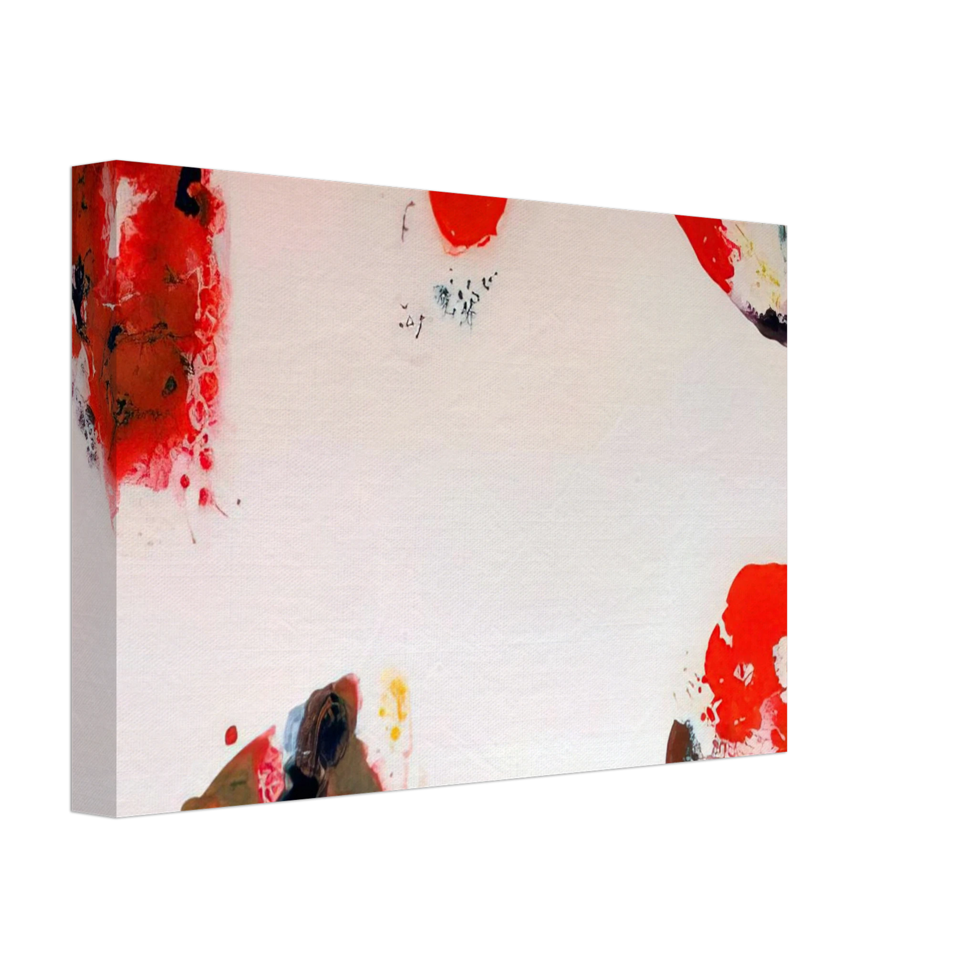 Sam Francis - Berlin Red Canvas - 40x60 cm / 16x24 inches-canvas