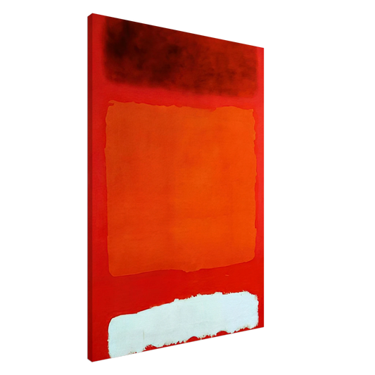 Mark Rothko - Red, White, and Brown - 1957 Canvas - 20x30 cm / 8x12 inches-canvas