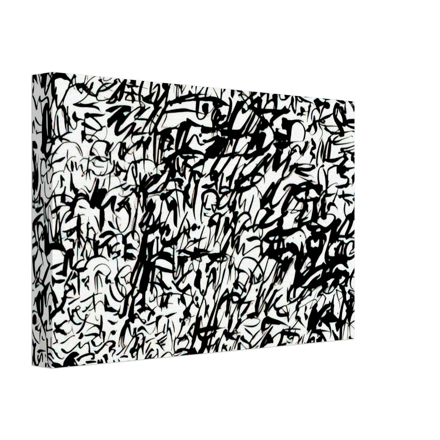 Keith Haring - UNTITLED 1978 2 Canvas - 40x60 cm / 16x24 inches-canvas