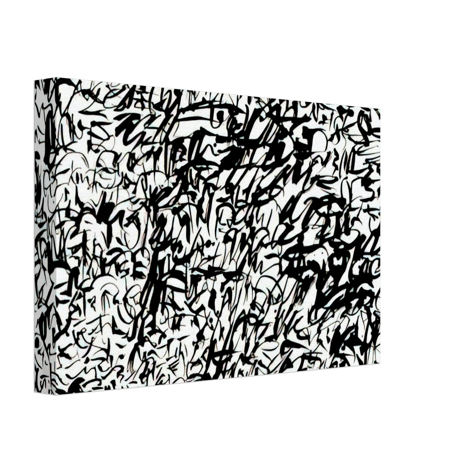 Keith Haring - UNTITLED 1978 2 Canvas - 40x60 cm / 16x24 inches-canvas