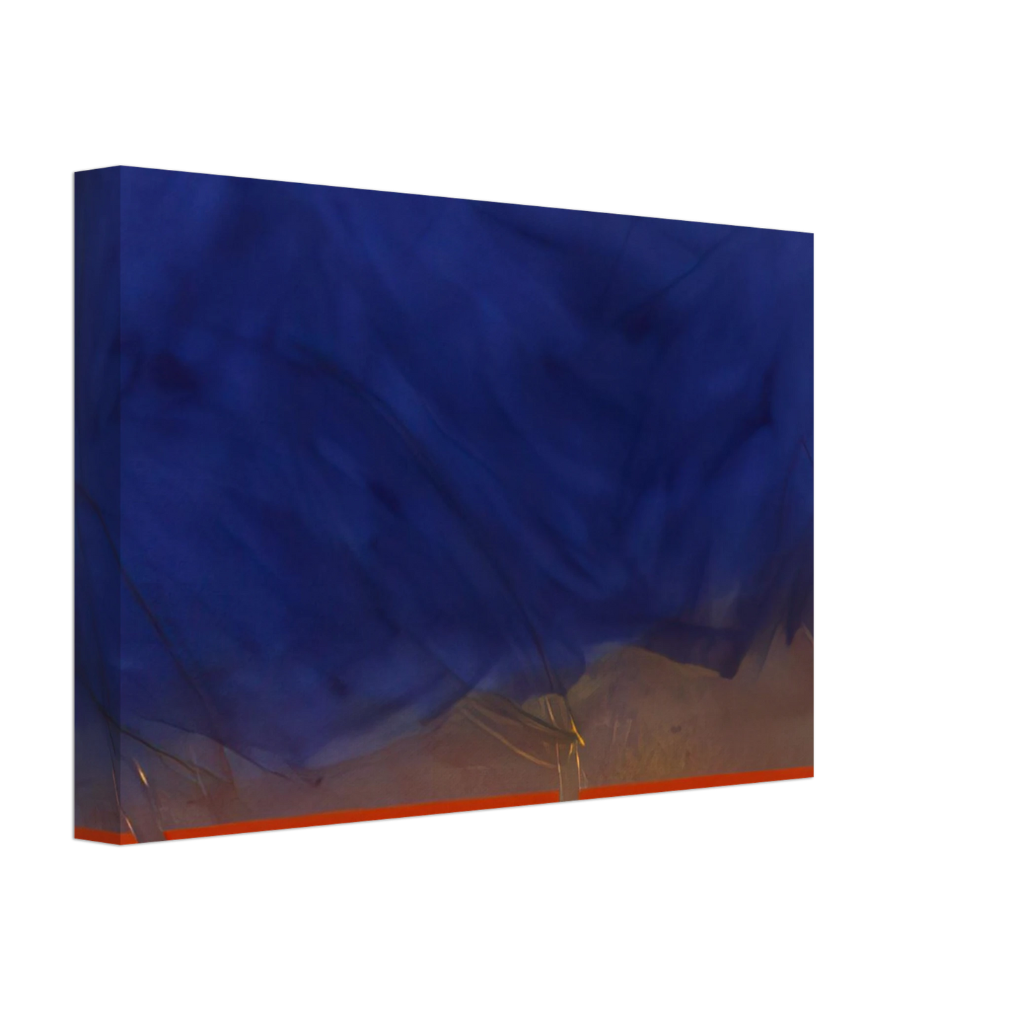 Ronnie Landfield - All Night - 1989 Canvas - 70x100 cm / 28x40 inches-canvas