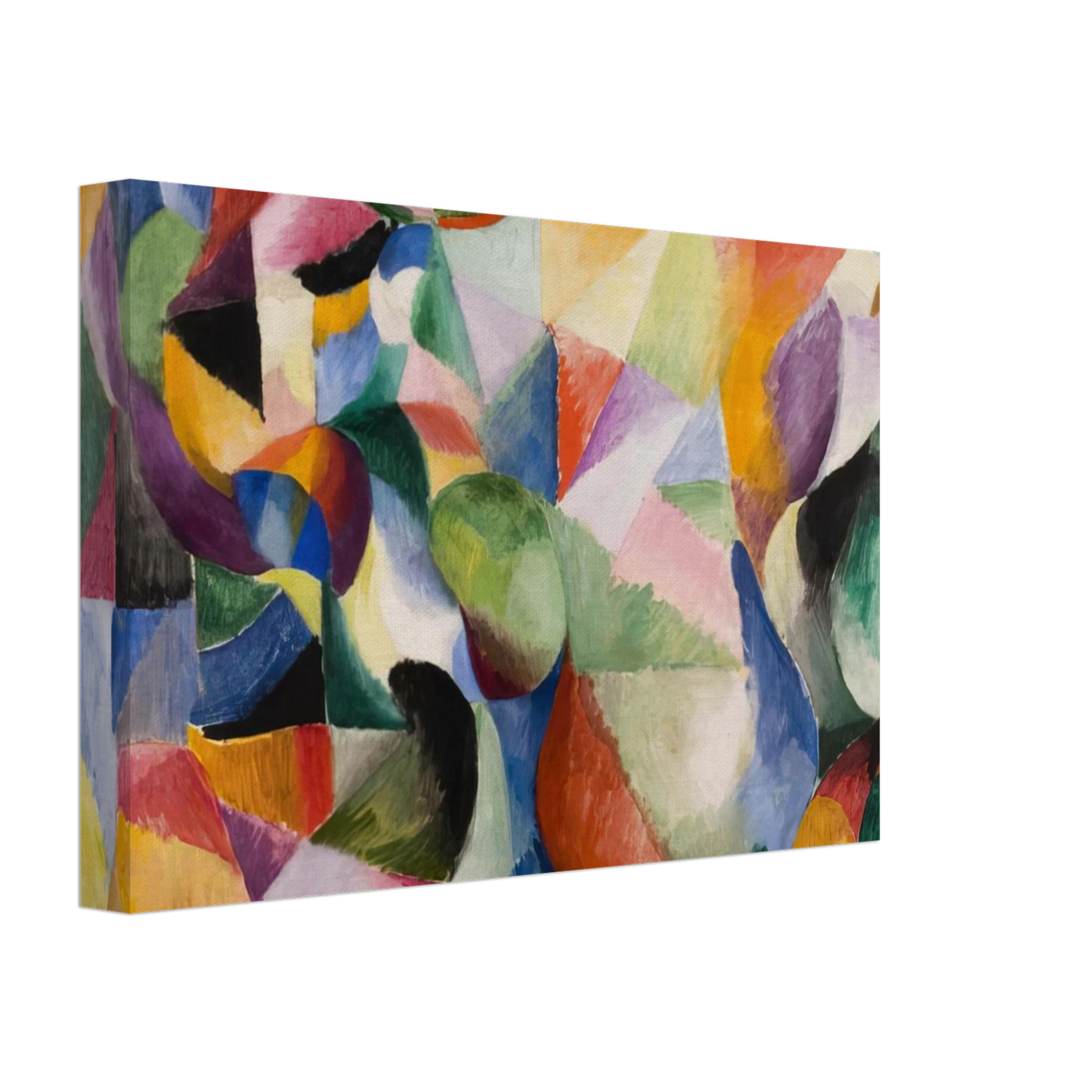 Sonia Delaunay - SIMULTANEOUS COLORS Canvas - 40x60 cm / 16x24 inches-canvas