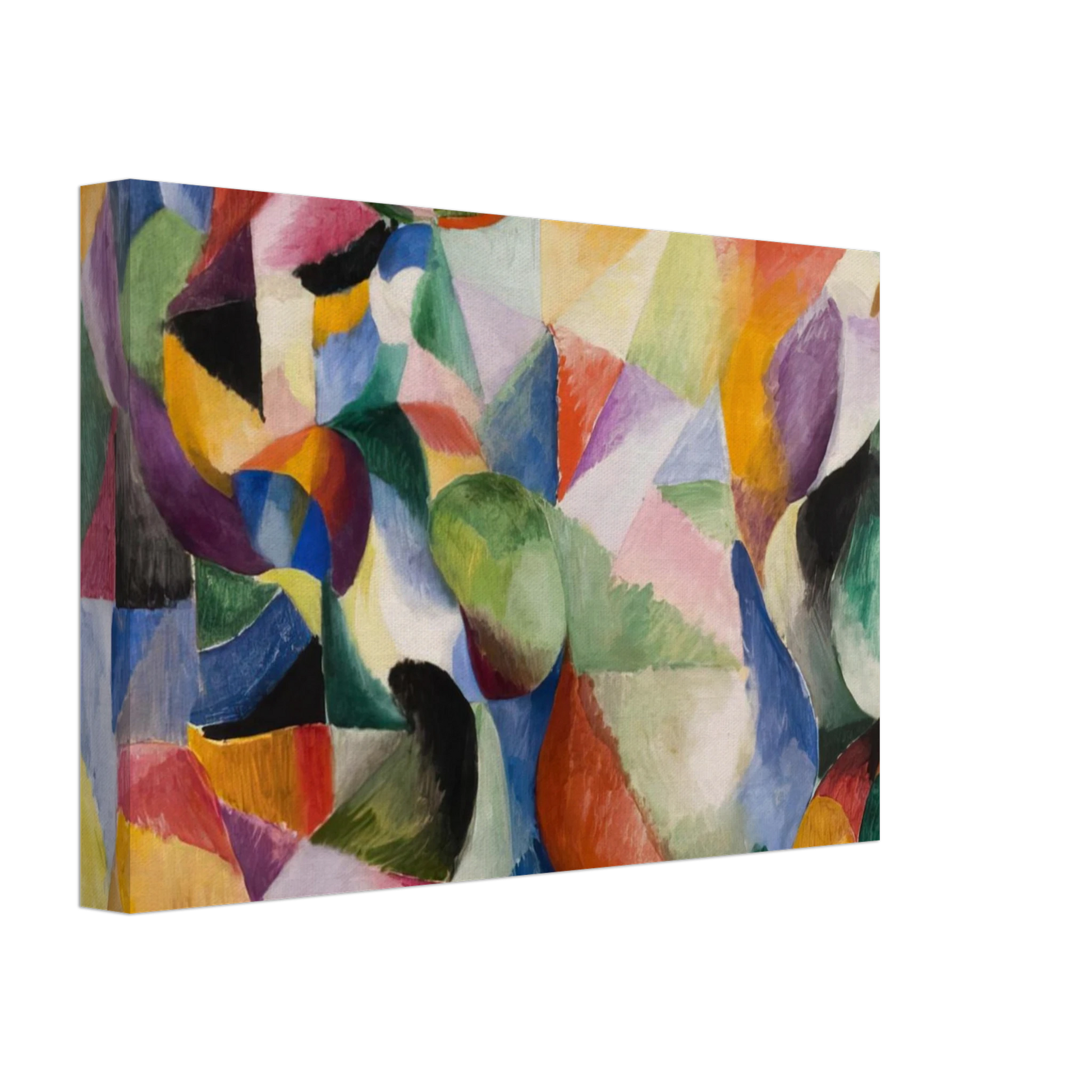 Sonia Delaunay - SIMULTANEOUS COLORS Canvas - 40x60 cm / 16x24 inches-canvas