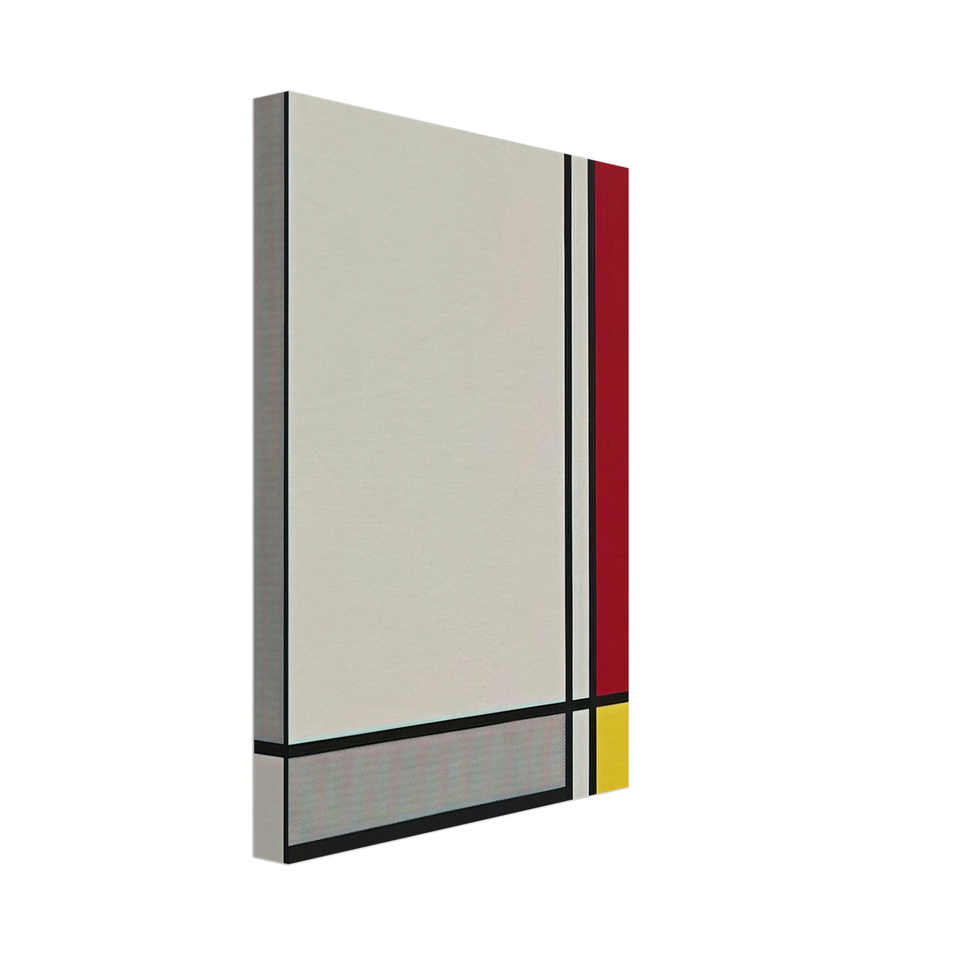 Roy Lichtenstein - NON OBJECTIVE I 1964 Canvas - 70x100 cm / 28x40 inches-canvas