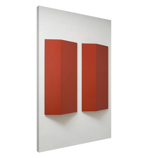 Charlotte Posenenske - Relief, Series B - 1967 Canvas - 20x30 cm / 8x12 inches-canvas